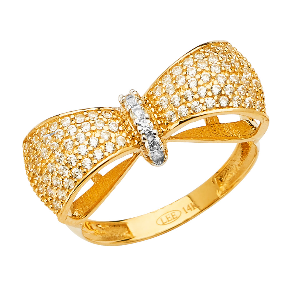 14K Yellow Gold Religious, 15 Años & Crown Ring - RG2557