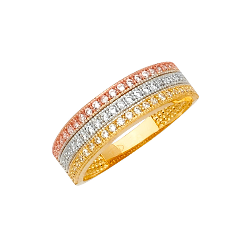 14K Yellow Gold Half Set - RG2559