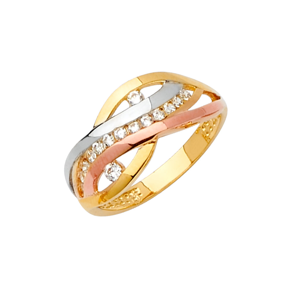 14K Yellow Gold Half Set - RG2562