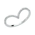 14K Yellow Gold Flower, Heart & Light Ring - RG2586
