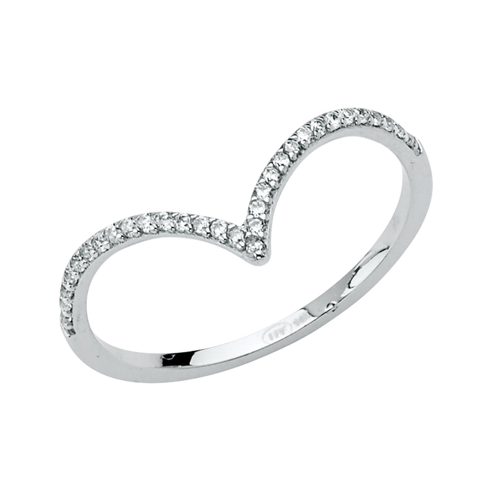 14K Yellow Gold Flower, Heart & Light Ring - RG2586