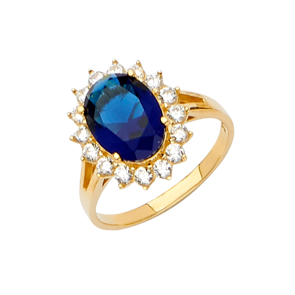 14K Yellow Gold Half Set - RG2598