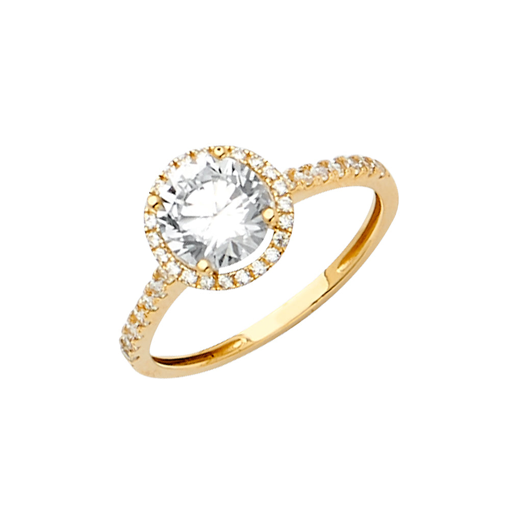 14K Yellow Gold Half Set - RG2599