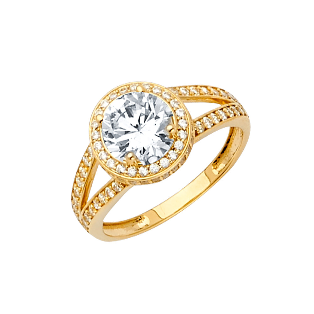14K Yellow Gold Half Set - RG2602