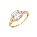 14K Yellow Gold Half Set - RG2603