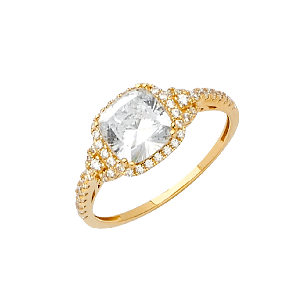 14K Yellow Gold Half Set - RG2603