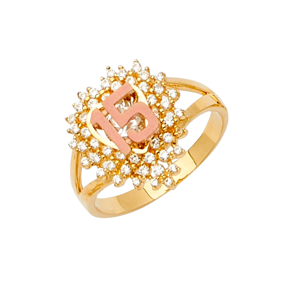 14K Yellow Gold Half Set - RG2610