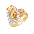 14K Yellow Gold Half Set - RG2613