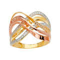14K Yellow Gold Fancy Assorted & 7 Day Ring - RG2644