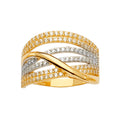 14K Yellow Gold Religious, 15 Años & Crown Ring - RG2649