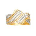 14K Yellow Gold Religious, 15 Años & Crown Ring - RG2650