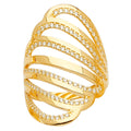14K Yellow Gold Fancy Assorted & 7 Day Ring - RG2654