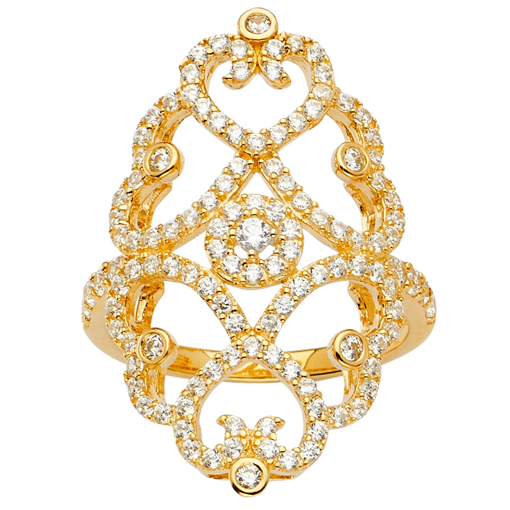 14K Yellow Gold Fancy Assorted & 7 Day Ring - RG2656