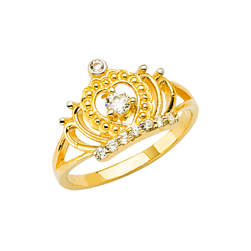 14K Yellow Gold Baby & Junior Ring - RG2762