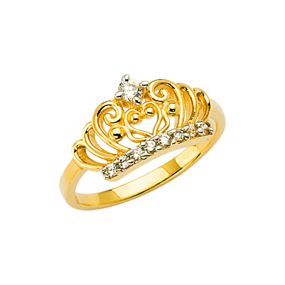 14K Yellow Gold Baby & Junior Ring - RG2763
