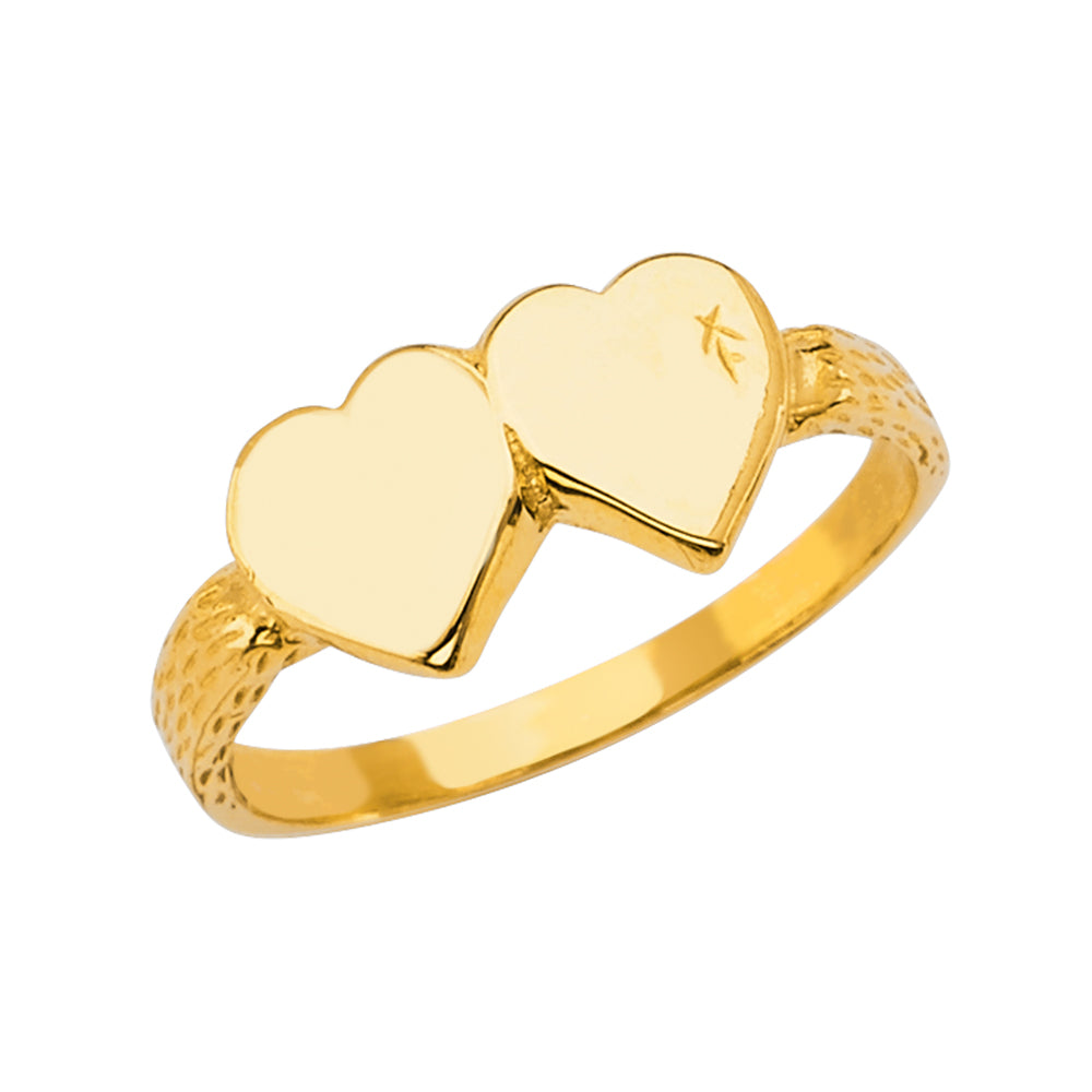 14K Yellow Gold Baby & Junior Ring - RG2773