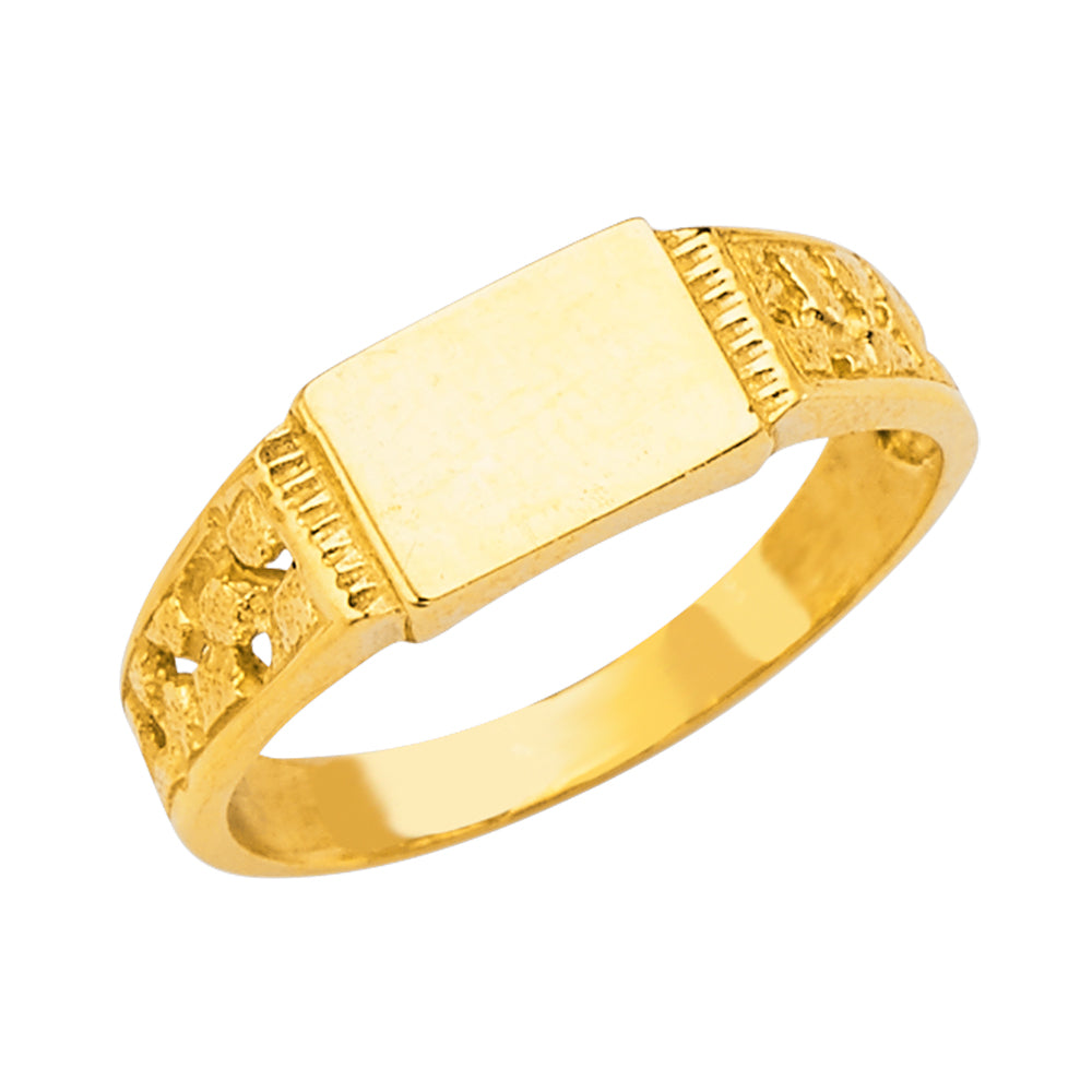 14K Yellow Gold Baby & Junior Ring - RG2775