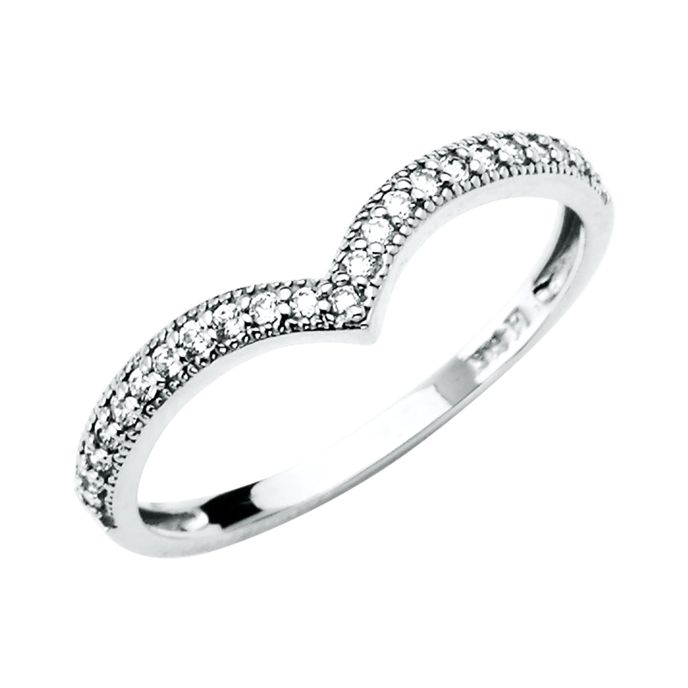 14K Yellow Gold Flower, Heart & Light Ring - RG2778
