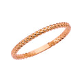 14K Yellow Gold CZ Wedding & Eternity Band - RG2791