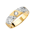 14K Yellow Gold CZ Trio Set - RG2895