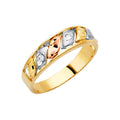 14K Yellow Gold CZ Trio Set - RG2928
