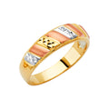 14K Yellow Gold CZ Trio Set - RG2931