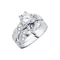 14K Yellow Gold CZ Trio Set - RG2950 - Image 2951