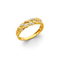 14K Yellow Gold Fancy CZ & Mother's Ring - RG2982