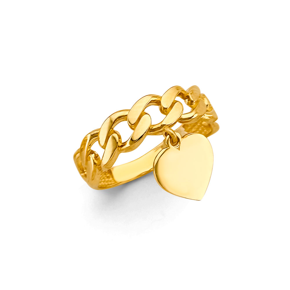 14K Yellow Gold Fancy CZ & Mother's Ring - RG2987