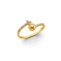 14K Yellow Gold Fancy CZ & Mother's Ring - RG3008