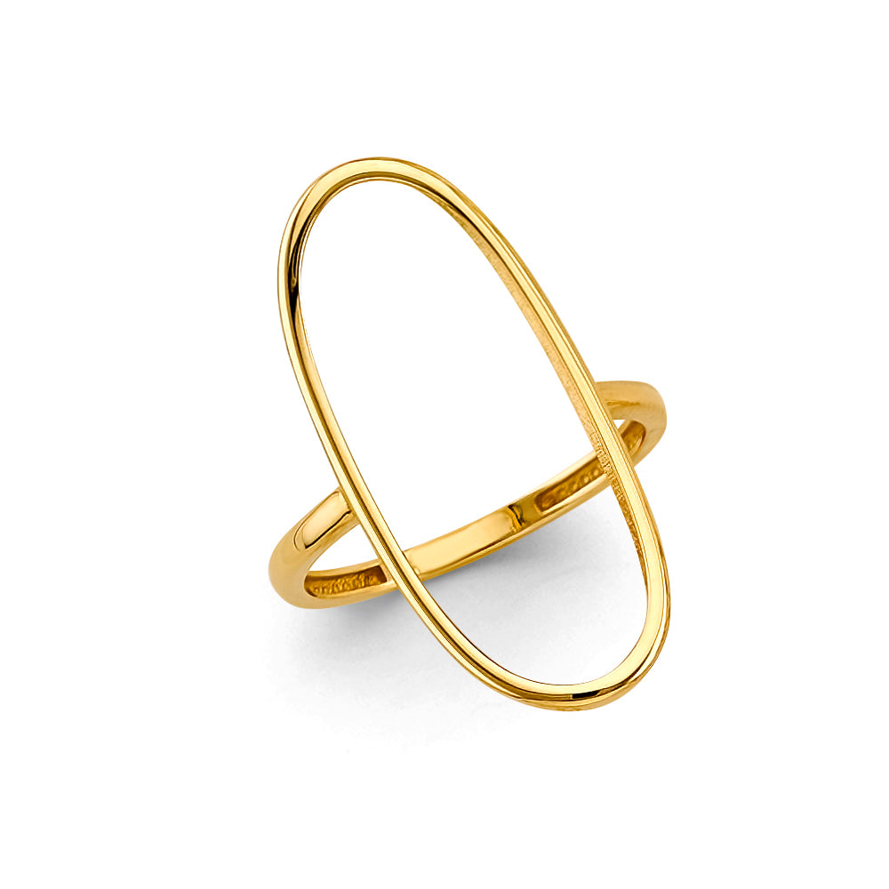 14K Yellow Gold Fancy CZ & Mother's Ring - RG3010