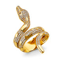 14K Yellow Gold Butterfly, Animal & Lucky Ring - RG3017