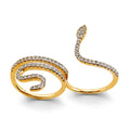 14K Yellow Gold Butterfly, Animal & Lucky Ring - RG3020