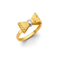 14K Yellow Gold Religious, 15 Años & Crown Ring - RG3036