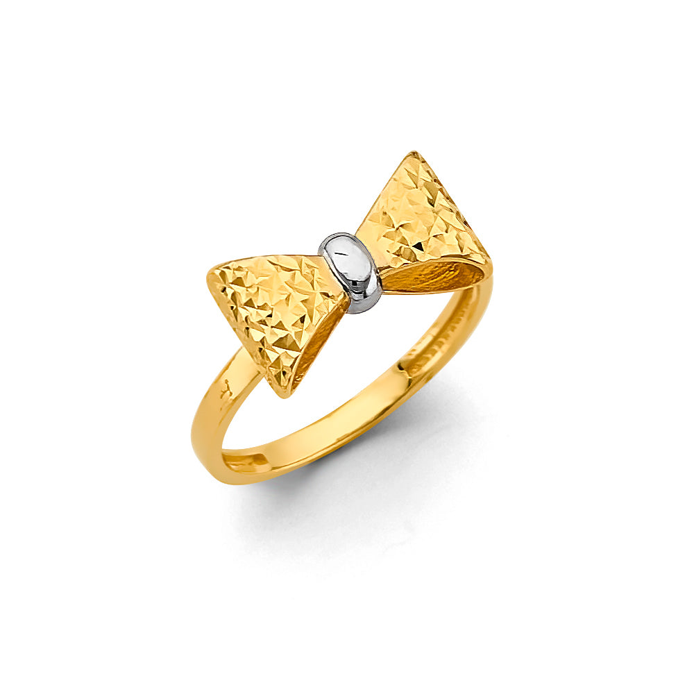 14K Yellow Gold Religious, 15 Años & Crown Ring - RG3036
