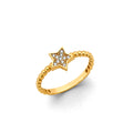 14K Yellow Gold Religious, 15 Años & Crown Ring - RG3044