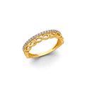 14K Yellow Gold Religious, 15 Años & Crown Ring - RG3062