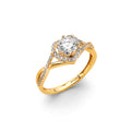 14K Yellow Gold Fancy CZ & Mother's Ring - RG3077