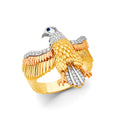 14K Yellow Gold Men's, Signet & Nugget Ring - RG3084
