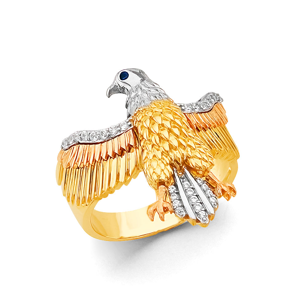 14K Yellow Gold Men's, Signet & Nugget Ring - RG3084