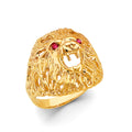 14K Yellow Gold Men's, Signet & Nugget Ring - RG3087