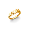 14K Yellow Gold Fancy CZ & Mother's Ring - RG3110