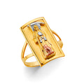 14K Yellow Gold Men's, Signet & Nugget Ring - RG3171