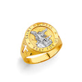14K Yellow Gold Men's, Signet & Nugget Ring - RG3176