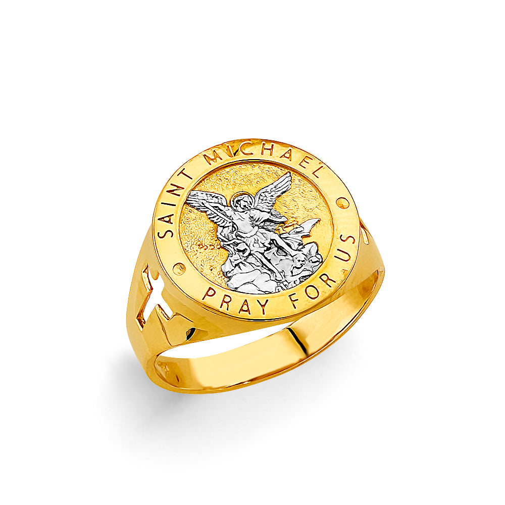 14K Yellow Gold Men's, Signet & Nugget Ring - RG3176