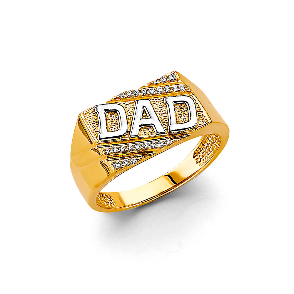 14K Yellow Gold Men's, Signet & Nugget Ring - RG3182