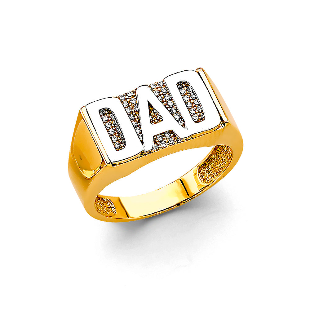 14K Yellow Gold Men's, Signet & Nugget Ring - RG3183