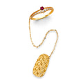 14K Yellow Gold Fancy CZ & Mother's Ring - RG3216