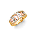 14K Yellow Gold Butterfly, Animal & Lucky Ring - RG3232