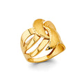 14K Yellow Gold Fancy Assorted & 7 Day Ring - RG3236
